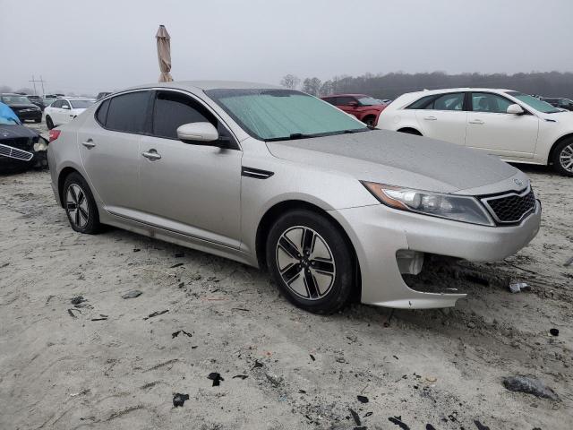 KNAGM4AD8C5017208 - 2012 KIA OPTIMA HYBRID SILVER photo 4