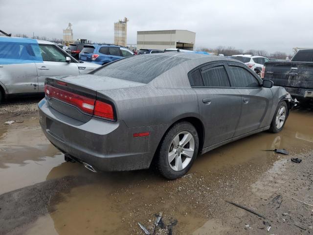 2C3CDXBG5CH262699 - 2012 DODGE CHARGER SE GRAY photo 3