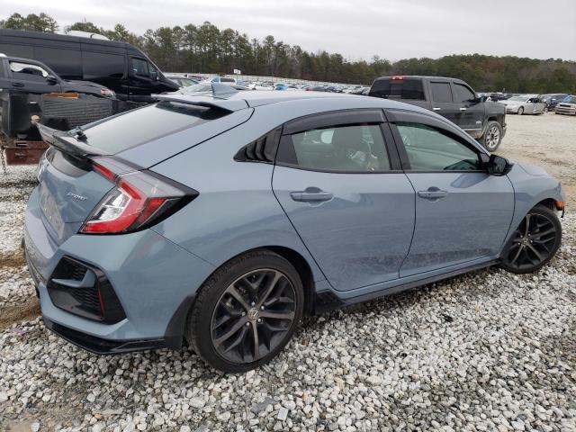 SHHFK7H42LU217526 - 2020 HONDA CIVIC SPORT GRAY photo 3