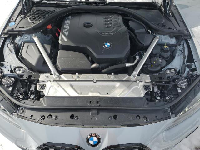 WBA73AV08PFM81883 - 2023 BMW 430XI GRAN COUPE GRAY photo 11