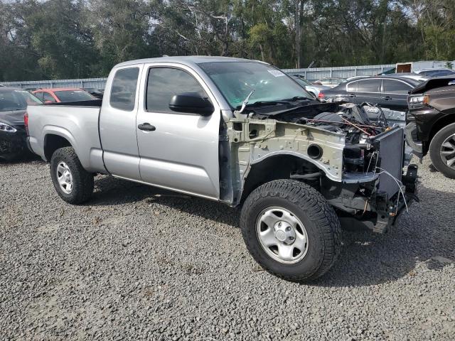 5TFRX5GN6JX115700 - 2018 TOYOTA TACOMA ACCESS CAB SILVER photo 4