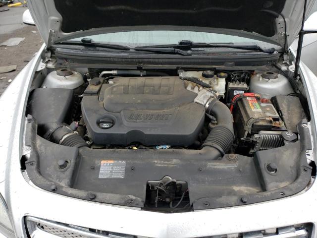 1G1ZE5E79BF116124 - 2011 CHEVROLET MALIBU LTZ ვერცხლისფერი ფოტო 11