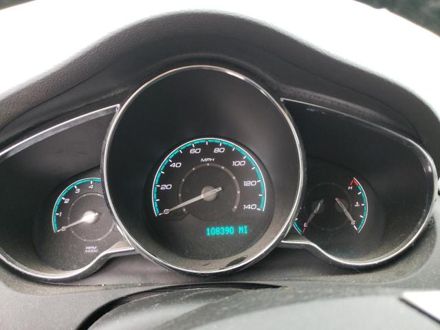 1G1ZE5E79BF116124 - 2011 CHEVROLET MALIBU LTZ ვერცხლისფერი ფოტო 9