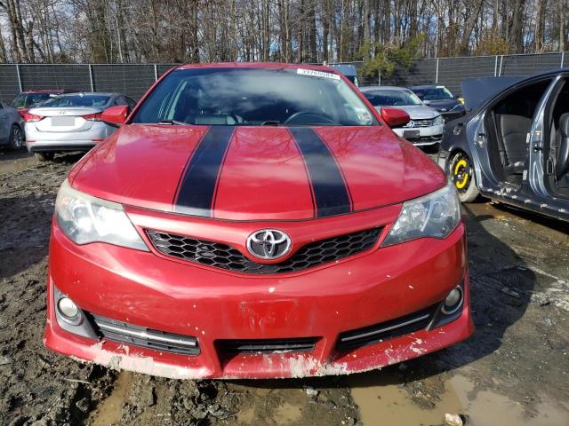 4T1BF1FK5EU749796 - 2014 TOYOTA CAMRY L RED photo 5