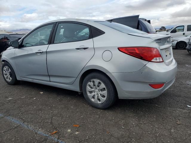 KMHCT4AE2FU834922 - 2015 HYUNDAI ACCENT GLS SILVER photo 2