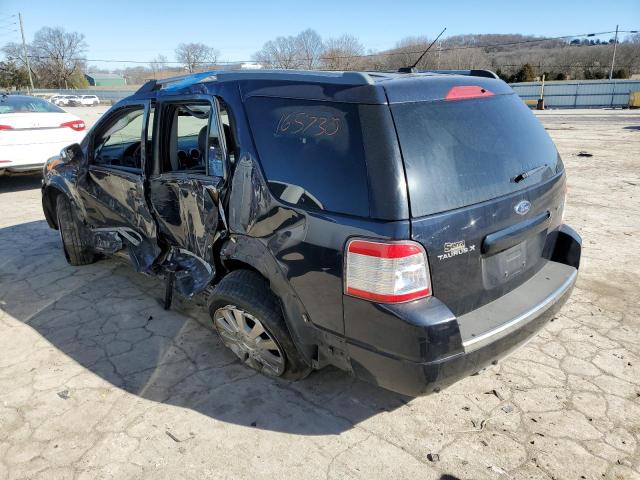 1FMDK03WX8GA37647 - 2008 FORD TAURUS X LIMITED BLACK photo 2