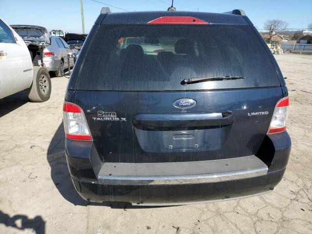 1FMDK03WX8GA37647 - 2008 FORD TAURUS X LIMITED BLACK photo 6