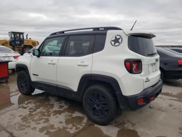 ZACCJBCB8HPE79941 - 2017 JEEP RENEGADE TRAILHAWK WHITE photo 2