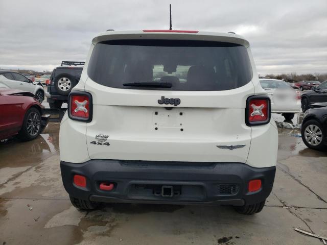 ZACCJBCB8HPE79941 - 2017 JEEP RENEGADE TRAILHAWK WHITE photo 6