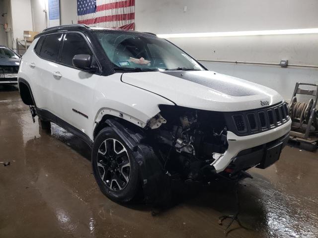 3C4NJDDB0LT111449 - 2020 JEEP COMPASS TRAILHAWK WHITE photo 4