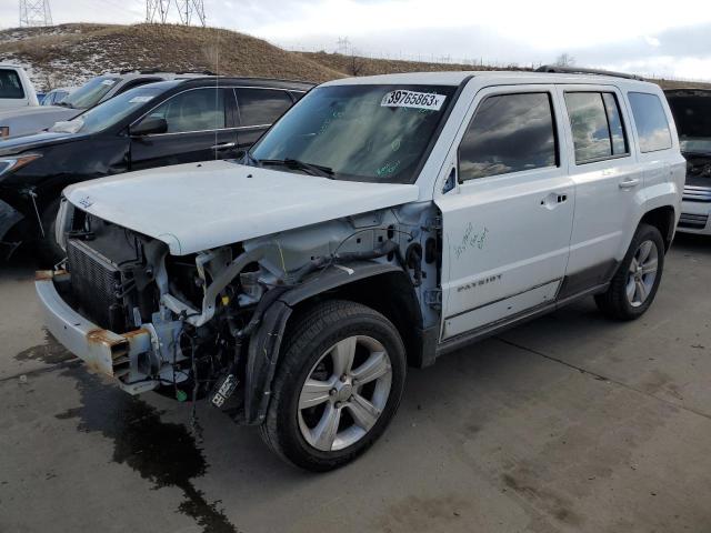 1C4NJRFB7ED687915 - 2014 JEEP PATRIOT LATITUDE WHITE photo 1