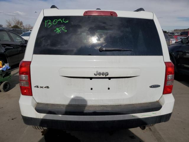 1C4NJRFB7ED687915 - 2014 JEEP PATRIOT LATITUDE WHITE photo 6