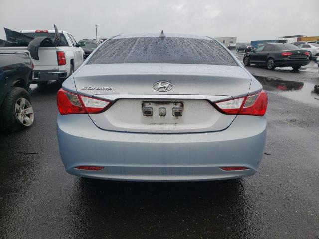 5NPEB4AC6CH419607 - 2012 HYUNDAI SONATA GLS TEAL photo 6