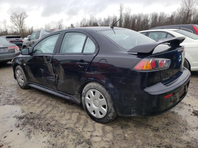 JA32U2FU6BU025093 - 2011 MITSUBISHI LANCER ES/ES SPORT BLACK photo 2