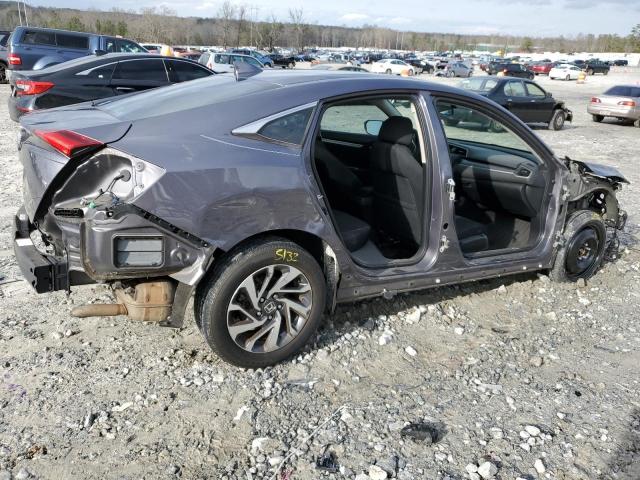 19XFC2F74HE066541 - 2017 HONDA CIVIC EX GRAY photo 3