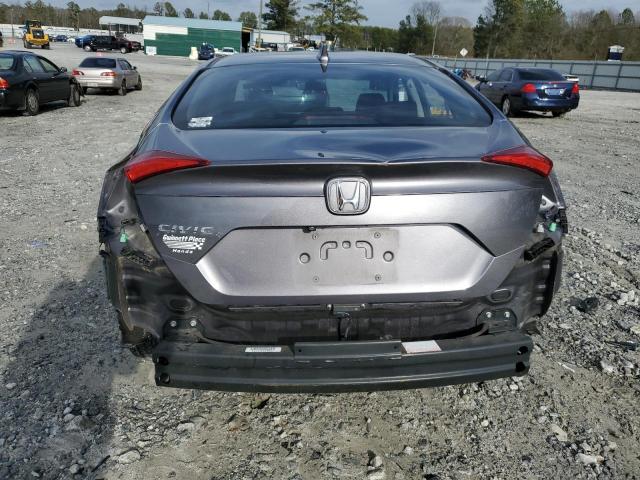 19XFC2F74HE066541 - 2017 HONDA CIVIC EX GRAY photo 6