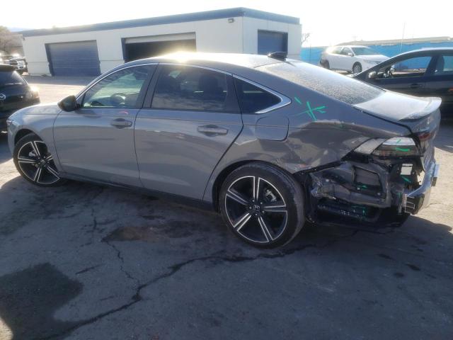 1HGCY2F56PA066868 - 2023 HONDA ACCORD HYBRID SPORT GRAY photo 2