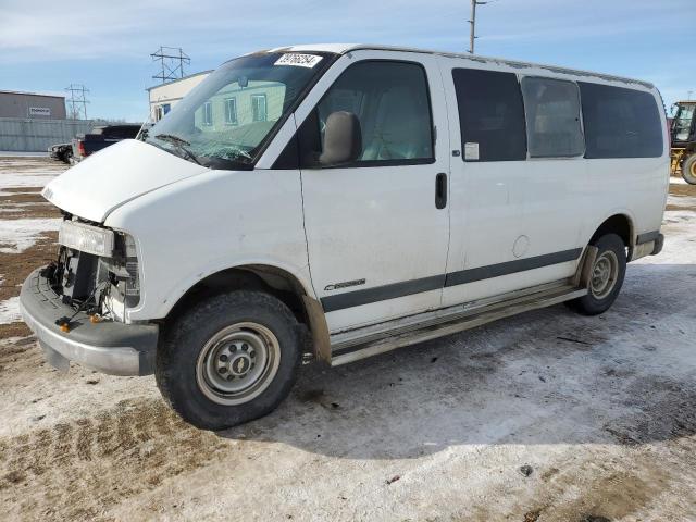 1GNGG25R0W1045401 - 1998 CHEVROLET EXPRESS G2 WHITE photo 1