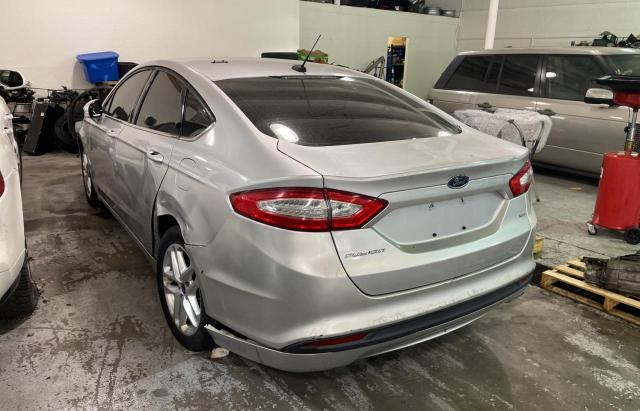 1FA6P0H72E5378165 - 2014 FORD FUSION SE SILVER photo 3