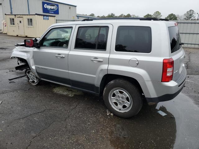 1C4NJRBB8DD203173 - 2013 JEEP PATRIOT SPORT SILVER photo 2