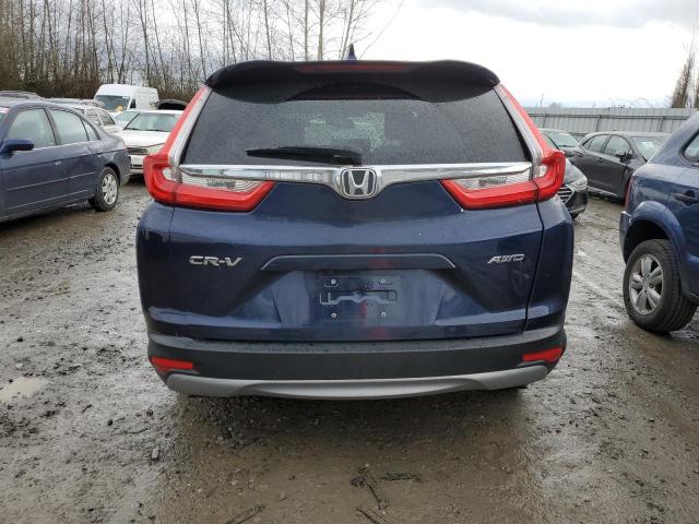 2HKRW2H82HH688240 - 2017 HONDA CR-V EXL BLUE photo 6