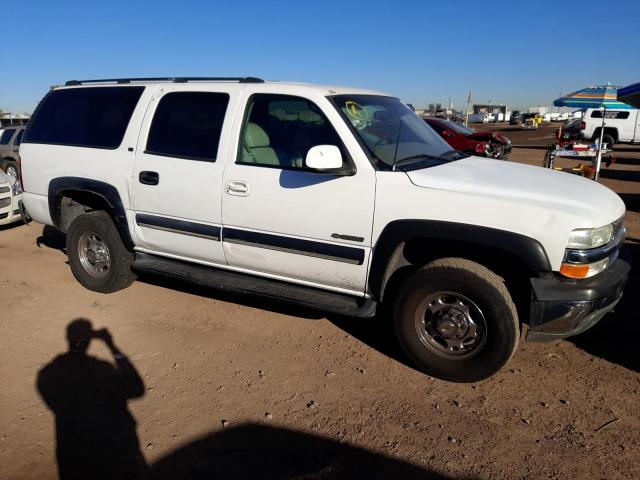 3GNGC26U21G117322 - 2001 CHEVROLET SUBURBAN C2500 WHITE photo 4