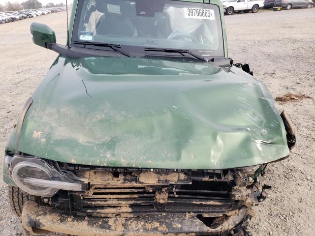 1FMDE5APXNLB60688 - 2022 FORD BRONCO BASE GREEN photo 11