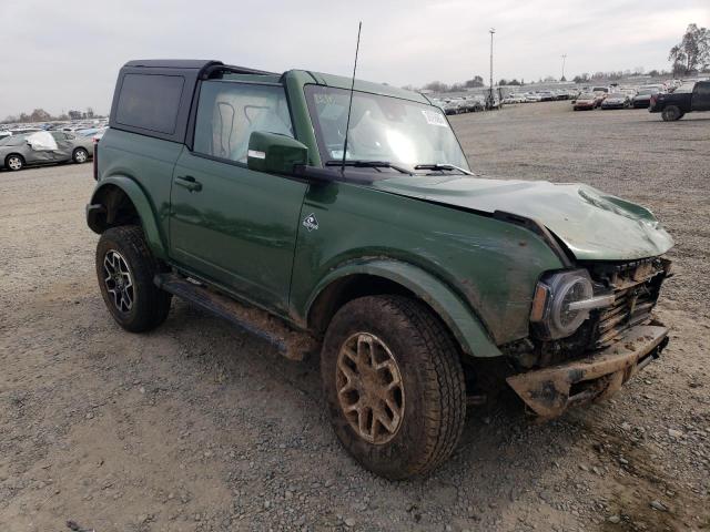 1FMDE5APXNLB60688 - 2022 FORD BRONCO BASE GREEN photo 4