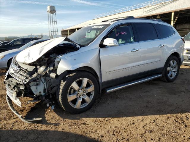 1GNKRJKD6GJ107991 - 2016 CHEVROLET TRAVERSE LTZ WHITE photo 1