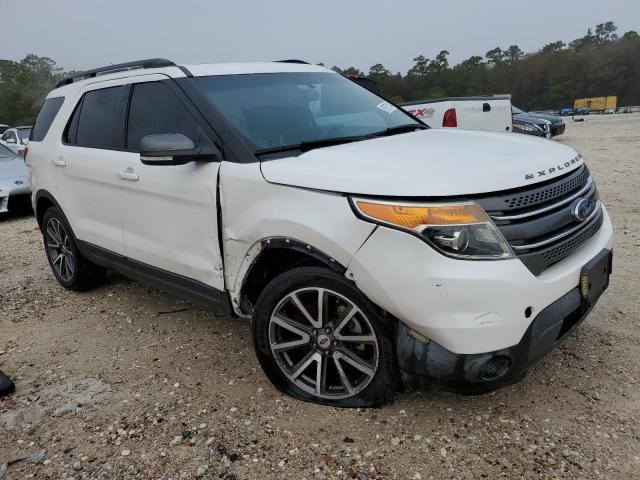 1FM5K7D84FGA53806 - 2015 FORD EXPLORER XLT WHITE photo 4