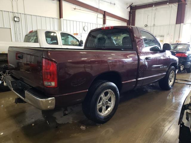 1D7HA16D14J194849 - 2004 DODGE RAM 1500 ST MAROON photo 3