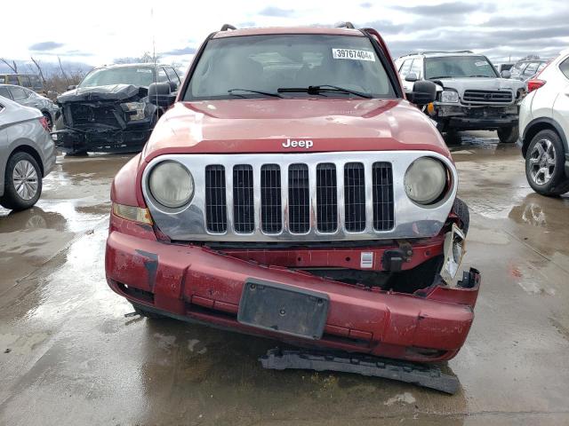 1J4GL38K55W680005 - 2005 JEEP LIBERTY RENEGADE RED photo 5