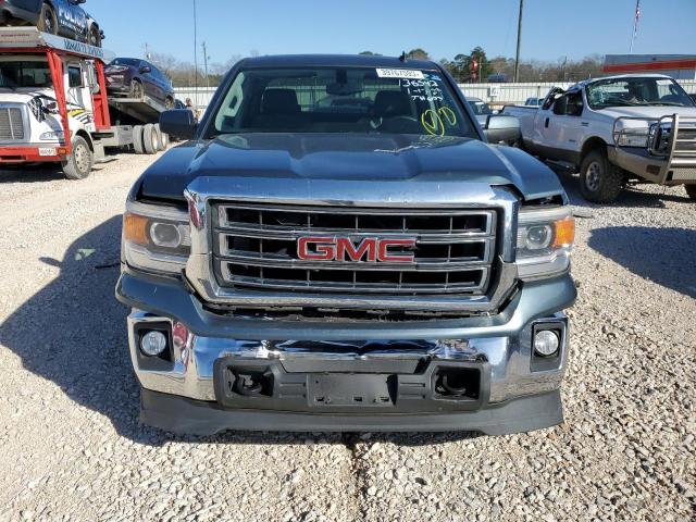 3GTU2UEC9EG222268 - 2014 GMC SIERRA K1500 SLE TEAL photo 11