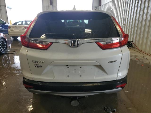 7FARW2H50KE007184 - 2019 HONDA CR-V EX WHITE photo 6