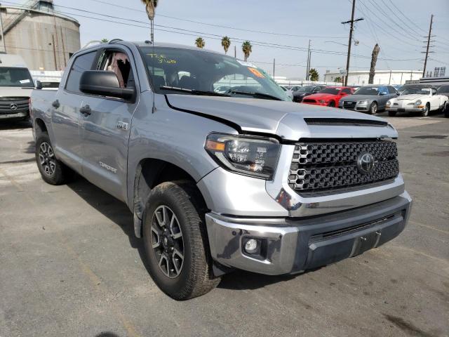 5TFDY5F14KX831678 - 2019 TOYOTA TUNDRA CRE GRAY photo 4