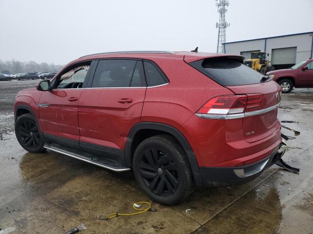 1V2HE2CA7NC224102 - 2022 VOLKSWAGEN ATLAS CROS SE Красный фото 2