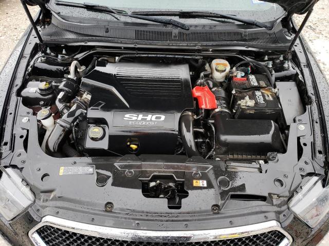 1FAHP2KT4JG119864 - 2018 FORD TAURUS SHO BLACK photo 11