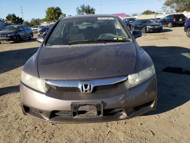 19XFA1F67AE024023 - 2010 HONDA CIVIC LX-S بني صورة 5
