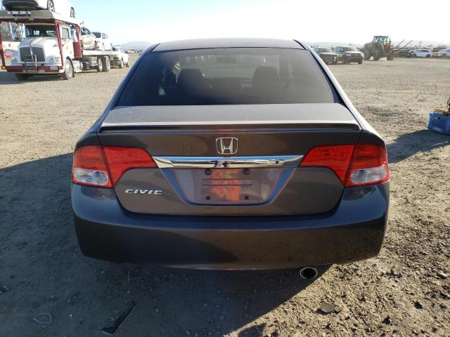 19XFA1F67AE024023 - 2010 HONDA CIVIC LX-S بني صورة 6