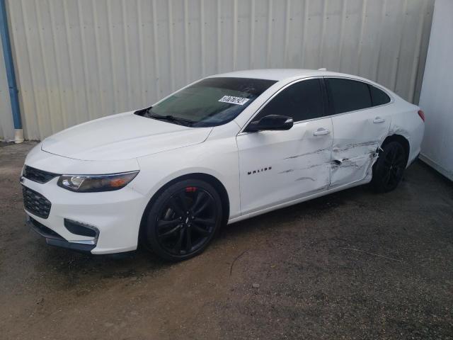 1G1ZD5ST1JF260978 - 2018 CHEVROLET MALIBU LT WHITE photo 1