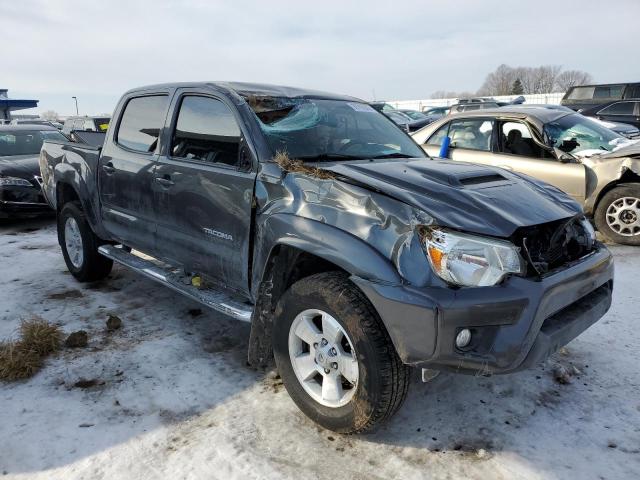 3TMLU4EN8DM113324 - 2013 TOYOTA TACOMA DOUBLE CAB 灰色 照片 4
