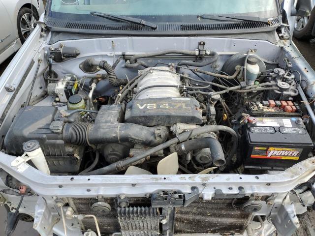 5TBBT4419YS008545 - 2000 TOYOTA TUNDRA ACCESS CAB ვერცხლისფერი ფოტო 11
