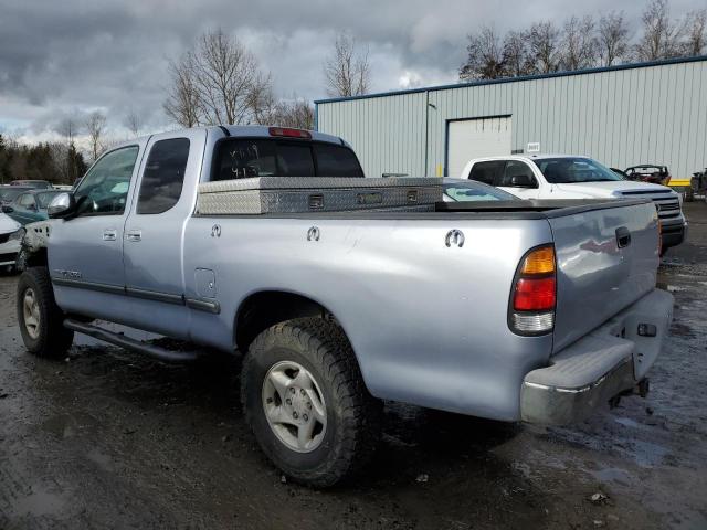 5TBBT4419YS008545 - 2000 TOYOTA TUNDRA ACCESS CAB ვერცხლისფერი ფოტო 2