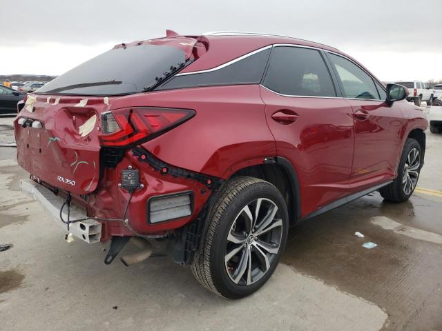 2T2ZZMCA5JC095232 - 2018 LEXUS RX 350 BASE RED photo 3