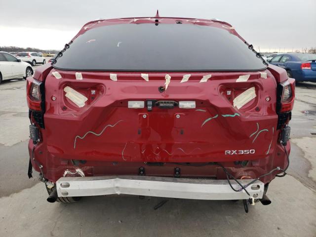 2T2ZZMCA5JC095232 - 2018 LEXUS RX 350 BASE RED photo 6