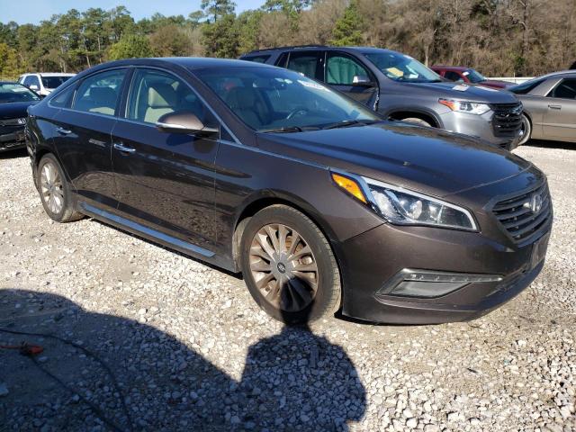 5NPE34AF3FH235995 - 2015 HYUNDAI SONATA SPORT BROWN photo 4