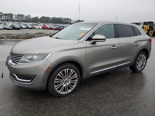 2LMTJ8LR6GBL21620 - 2016 LINCOLN MKX RESERVE 灰色 照片 1