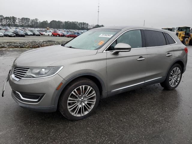 2016 LINCOLN MKX RESERVE, 