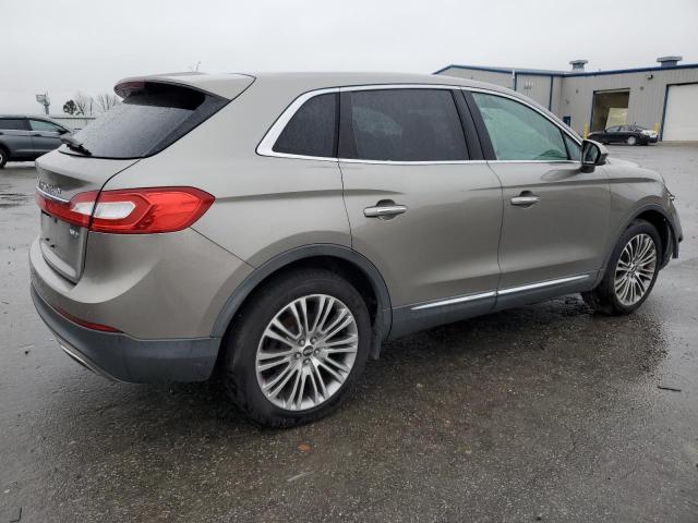 2LMTJ8LR6GBL21620 - 2016 LINCOLN MKX RESERVE 灰色 照片 3