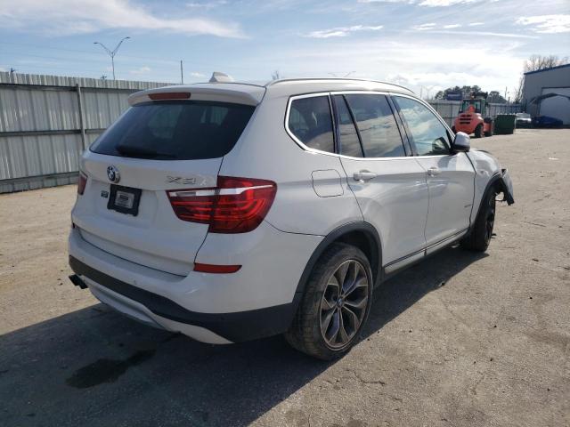 5UXWX9C59F0D59990 - 2015 BMW X3 XDRIVE28I WHITE photo 3